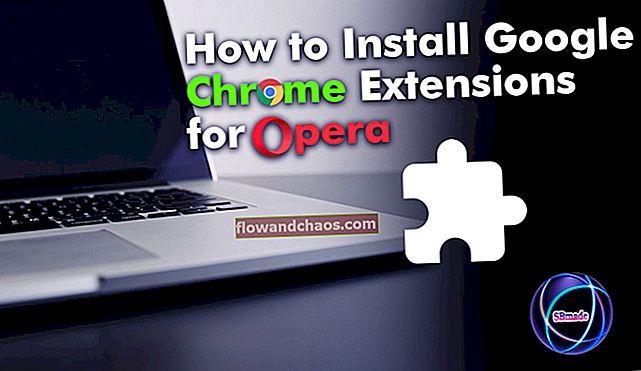 Ako nainštalovať rozšírenia Google Chrome v prehliadači Opera
